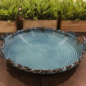 Beautiful large metal bowl